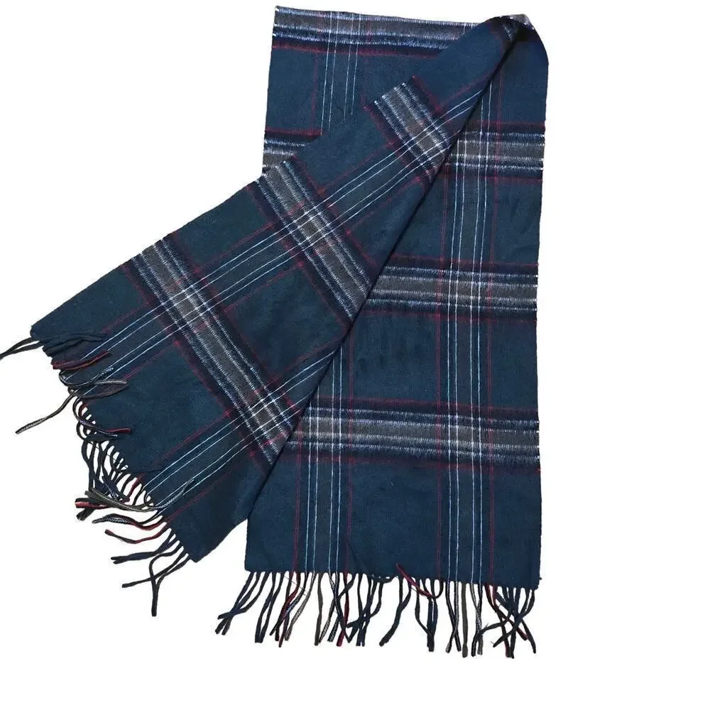 Green‎ Tartan Plaid Scarf Fall Winter Fashion Accessory Layers Men's Gift